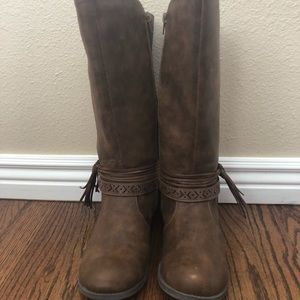 Justice Tall Brown Boots